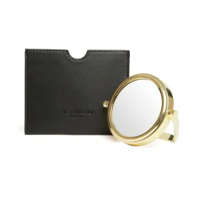 Alice Wheeler Venice Mirror & Pouch - Black