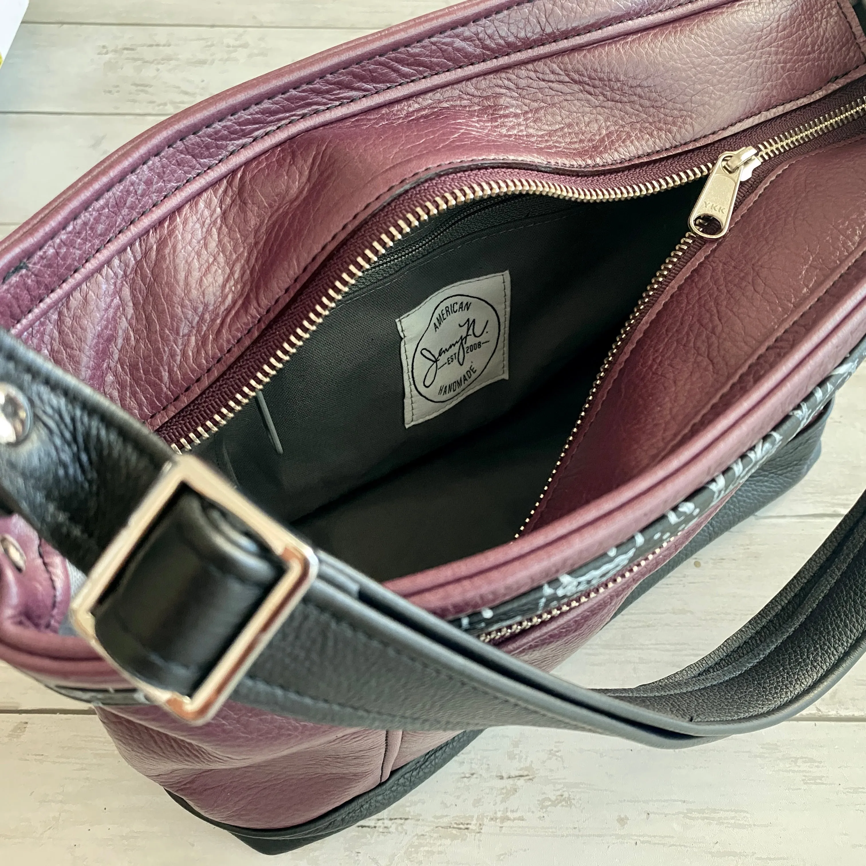 Archive Micro in Mulberry, Onyx, Handpainted Floral ( video)