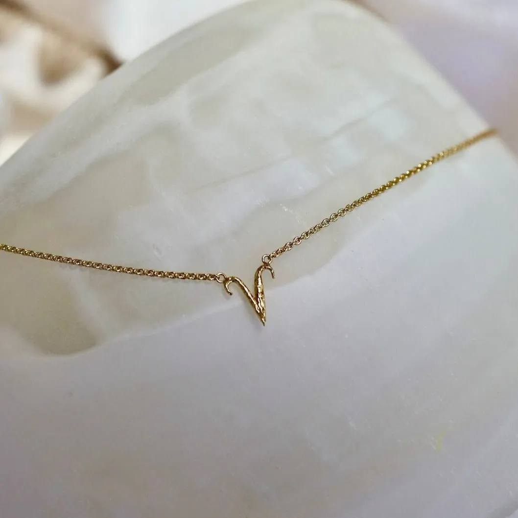 Aries Gold Necklace