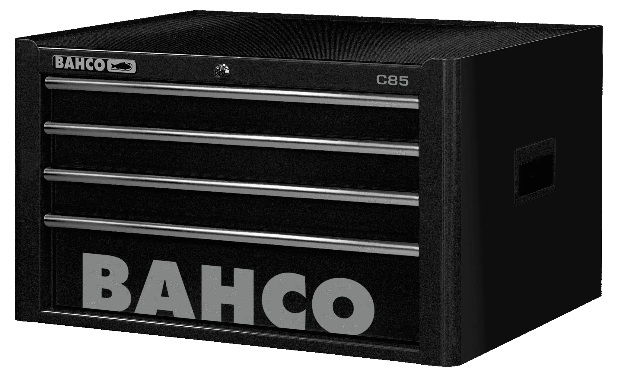 Bahco 1485K4BLACK C85 Classic 4 Drawer Black Top Chest
