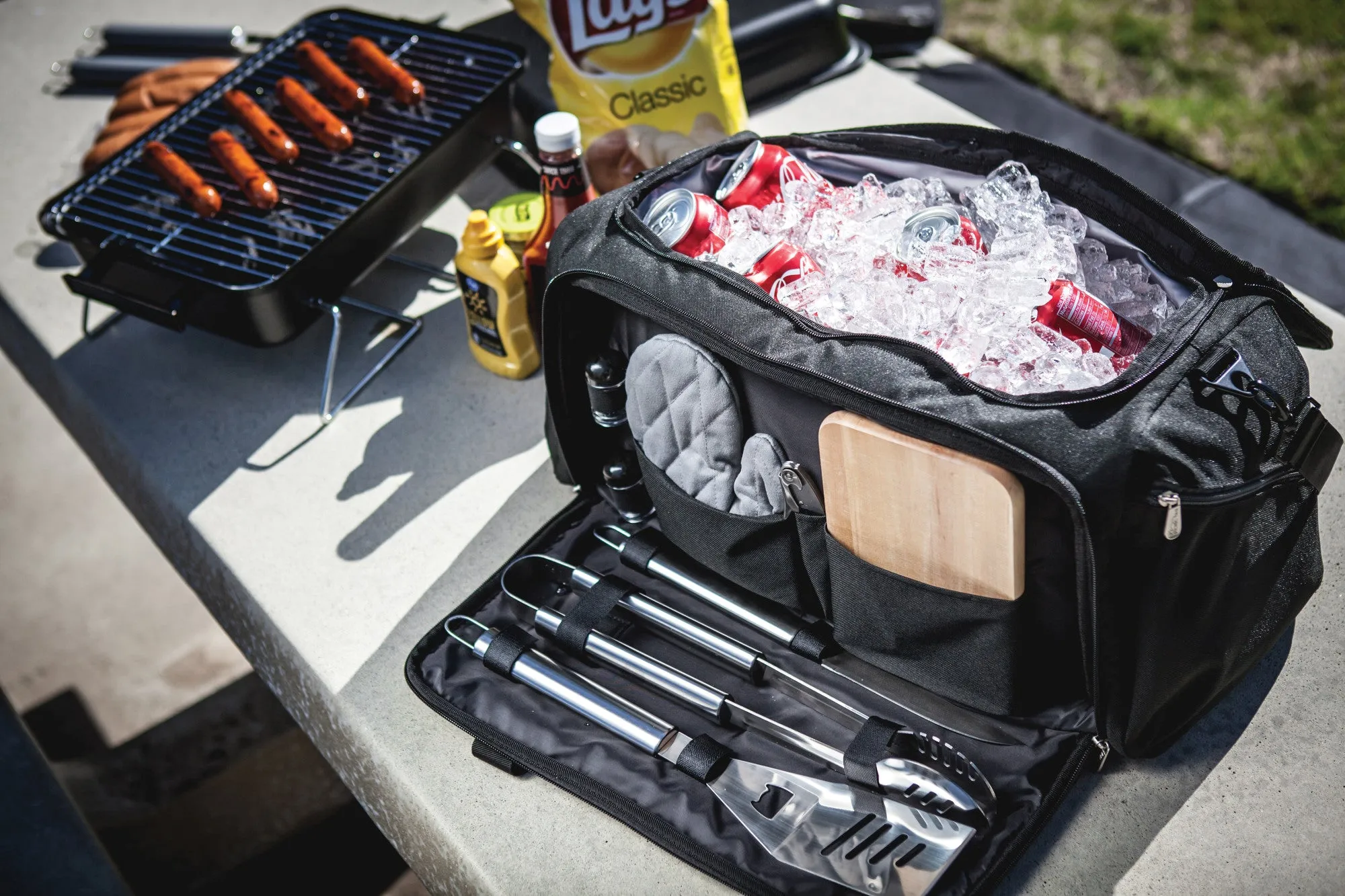 Baylor Bears - BBQ Kit Grill Set & Cooler