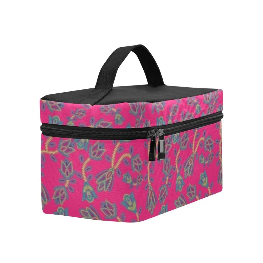 Beaded Lemonade Cosmetic Bag/Large