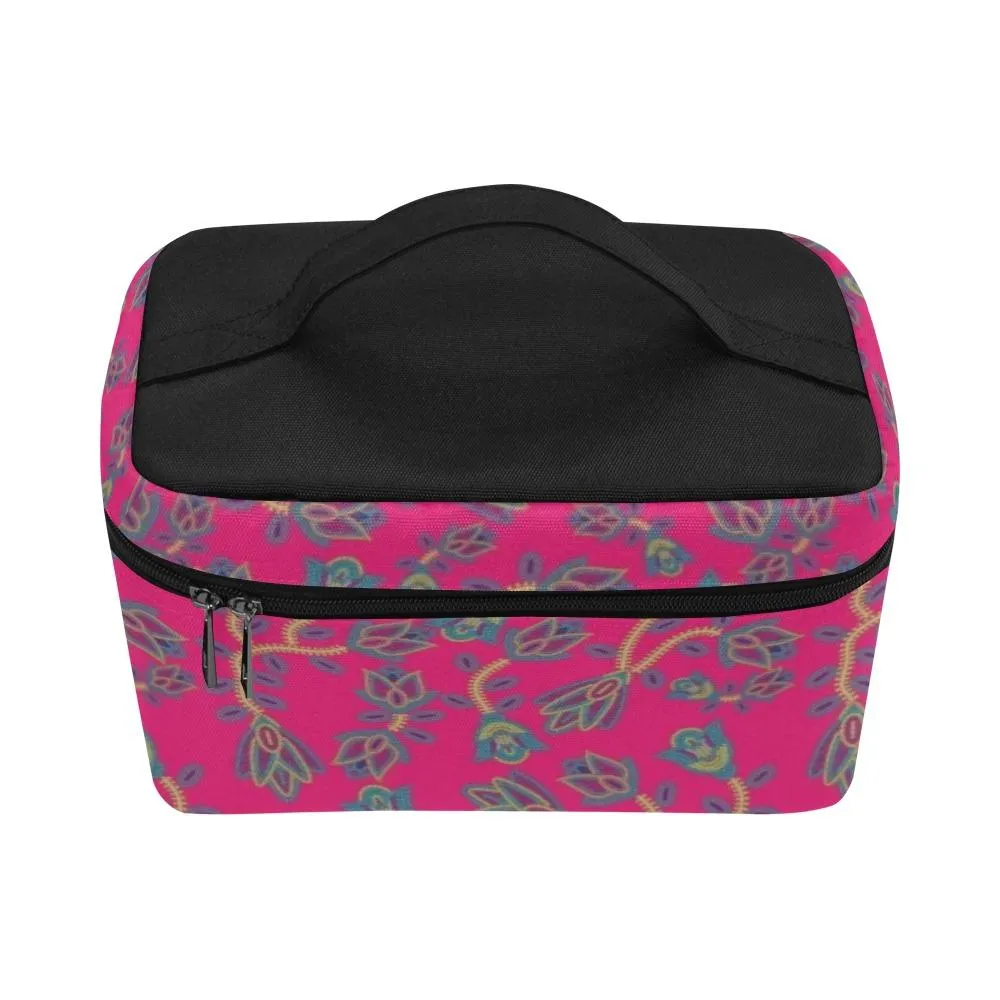 Beaded Lemonade Cosmetic Bag/Large