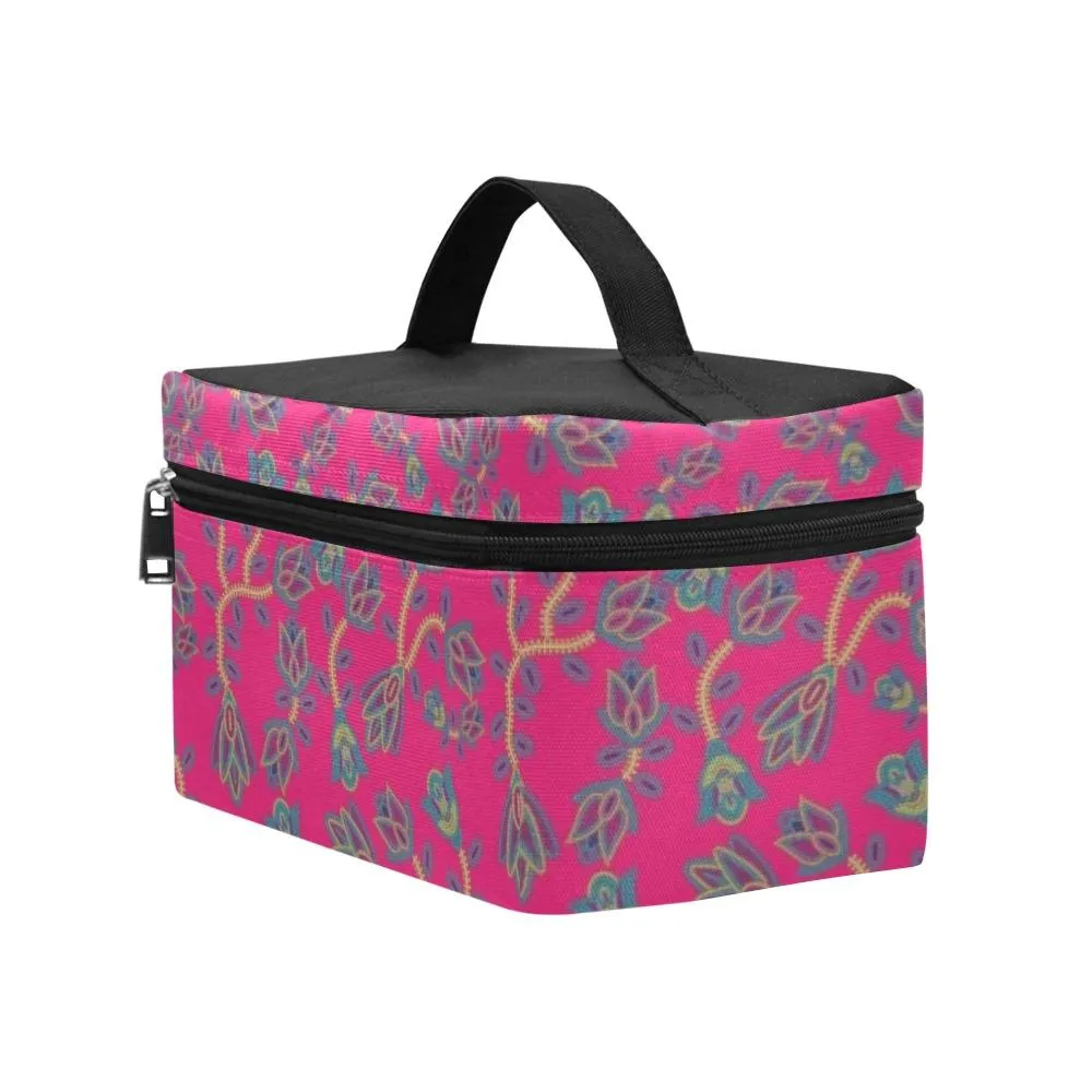 Beaded Lemonade Cosmetic Bag/Large