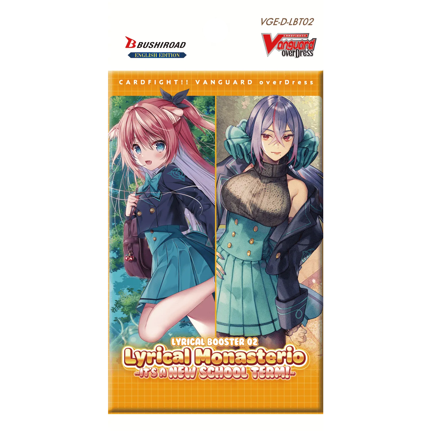 Cardfight!! Vanguard - OverDress - Lyrical Booster - 02 Lyrical Monasterio: It's a New School Term Booster Pack