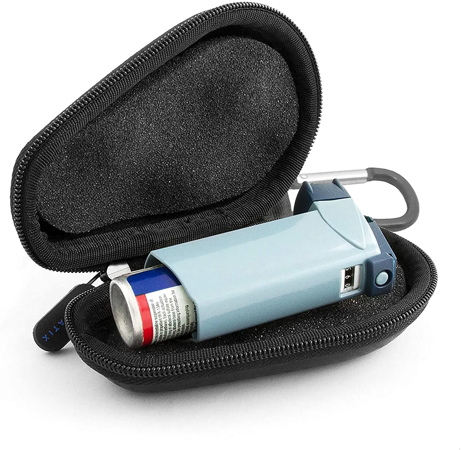 CASEMATIX Asthma Inhaler Medicine Travel Case to Protect Portable Inhalers from Dust and Dirt, Does Not Include Inhaler