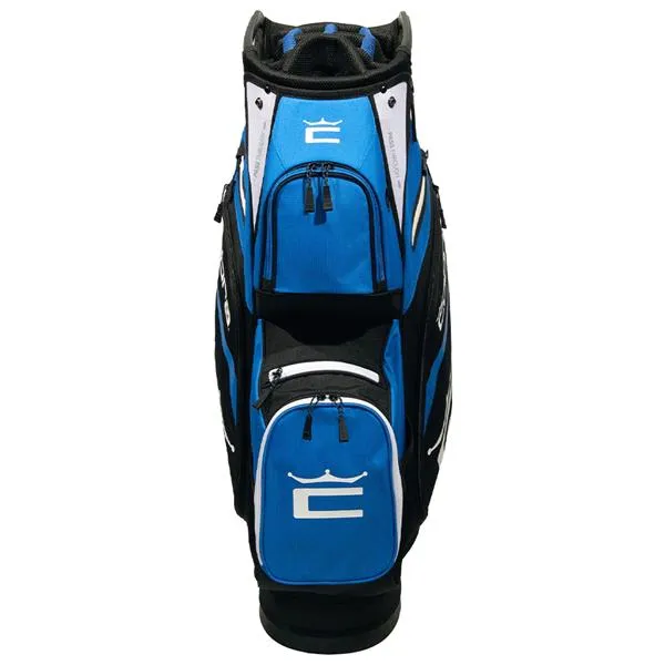 Cobra Signature Cart Bag White - Blue
