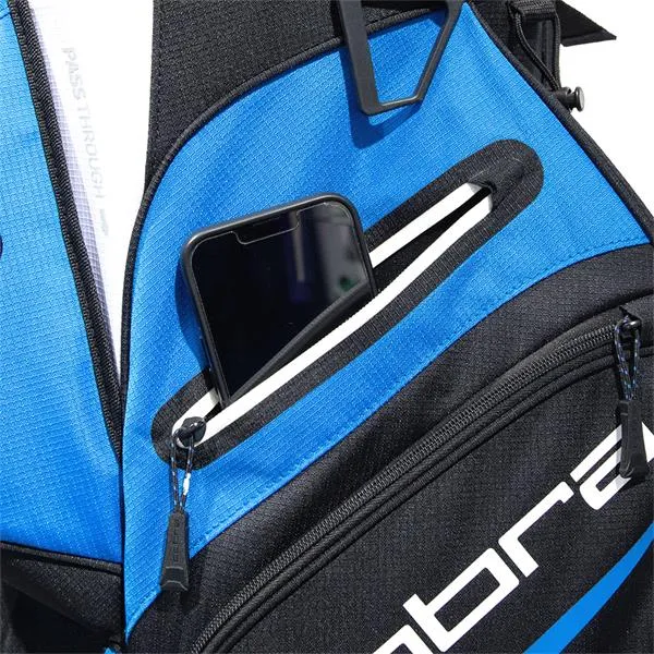 Cobra Signature Cart Bag White - Blue