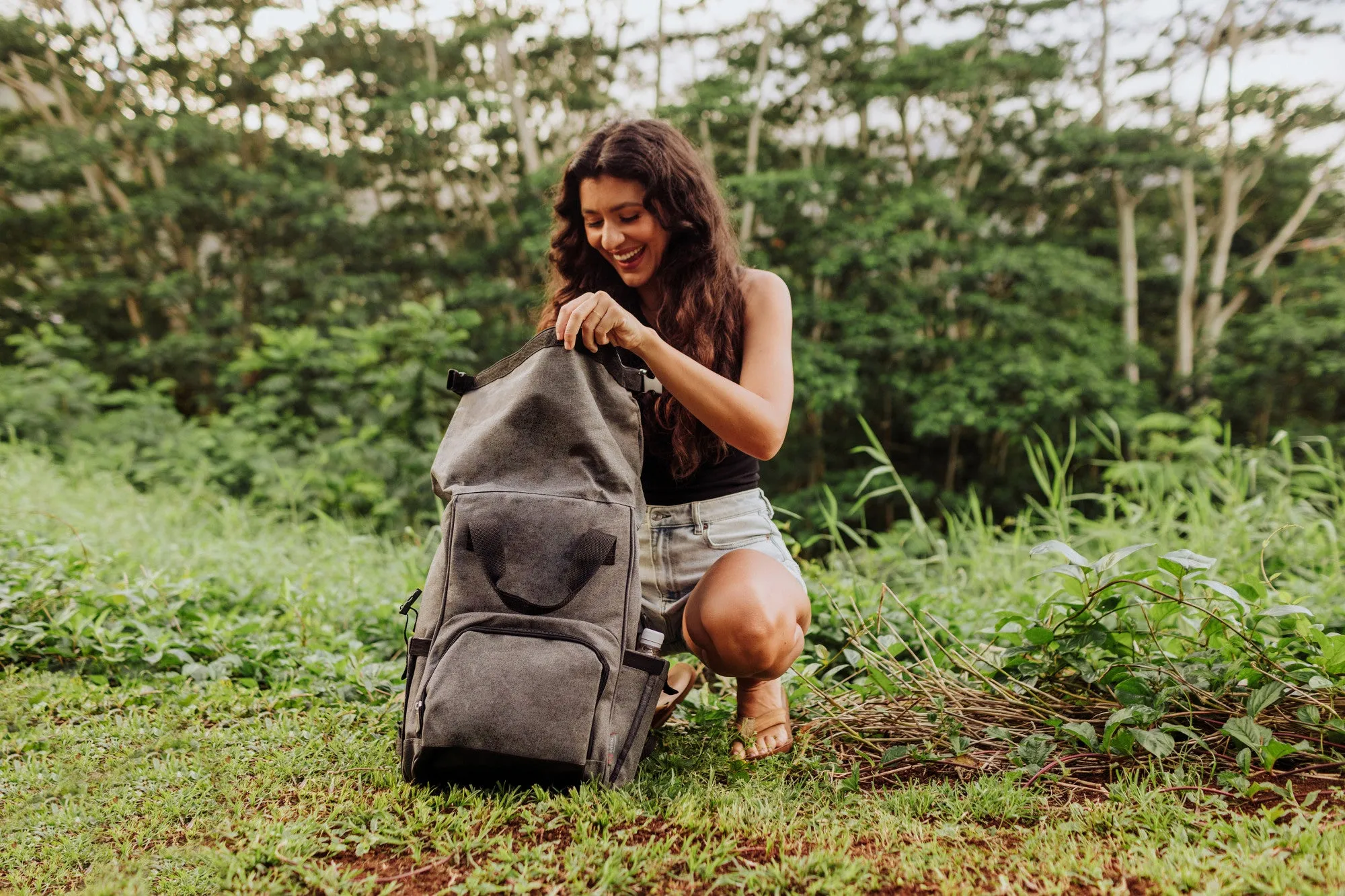 Colorado Avalanche - On The Go Roll-Top Backpack Cooler