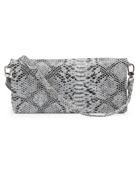 Crystal Cross-Body: Ebony Snake