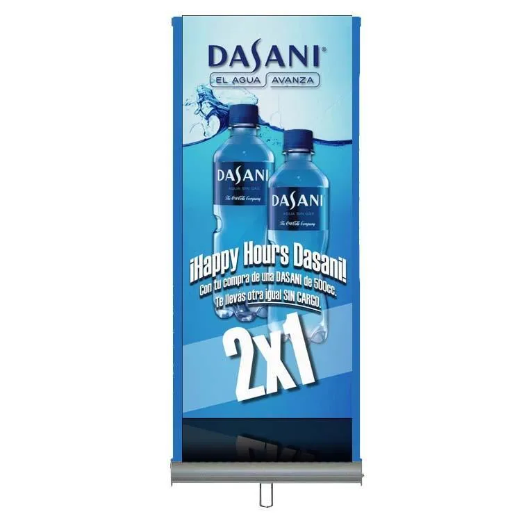 Custom Printed Poly Silk Retractable Banner