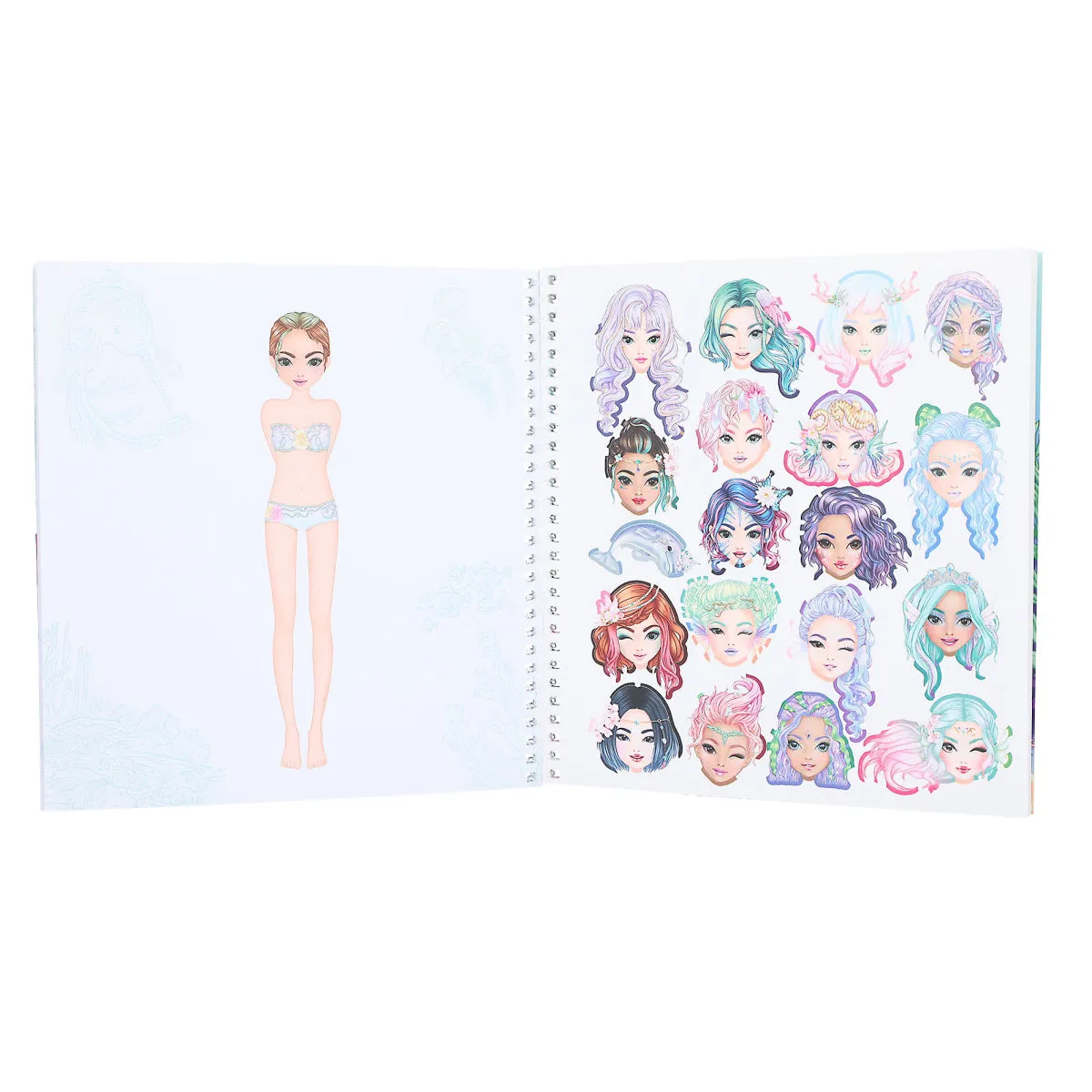 Depesche Topmodel Dress Me Up Stickerbook Mermaid