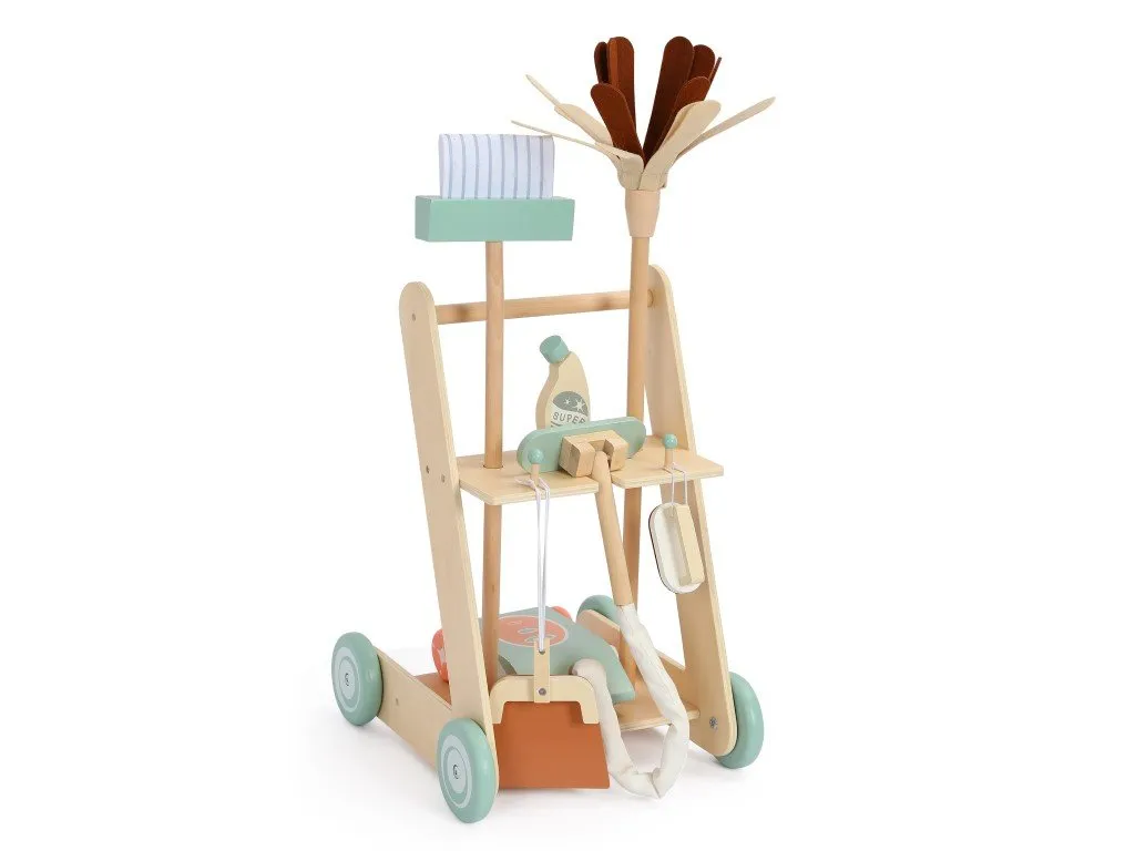 EliNeli Spielzeug-Reinigungsset mit Trolley