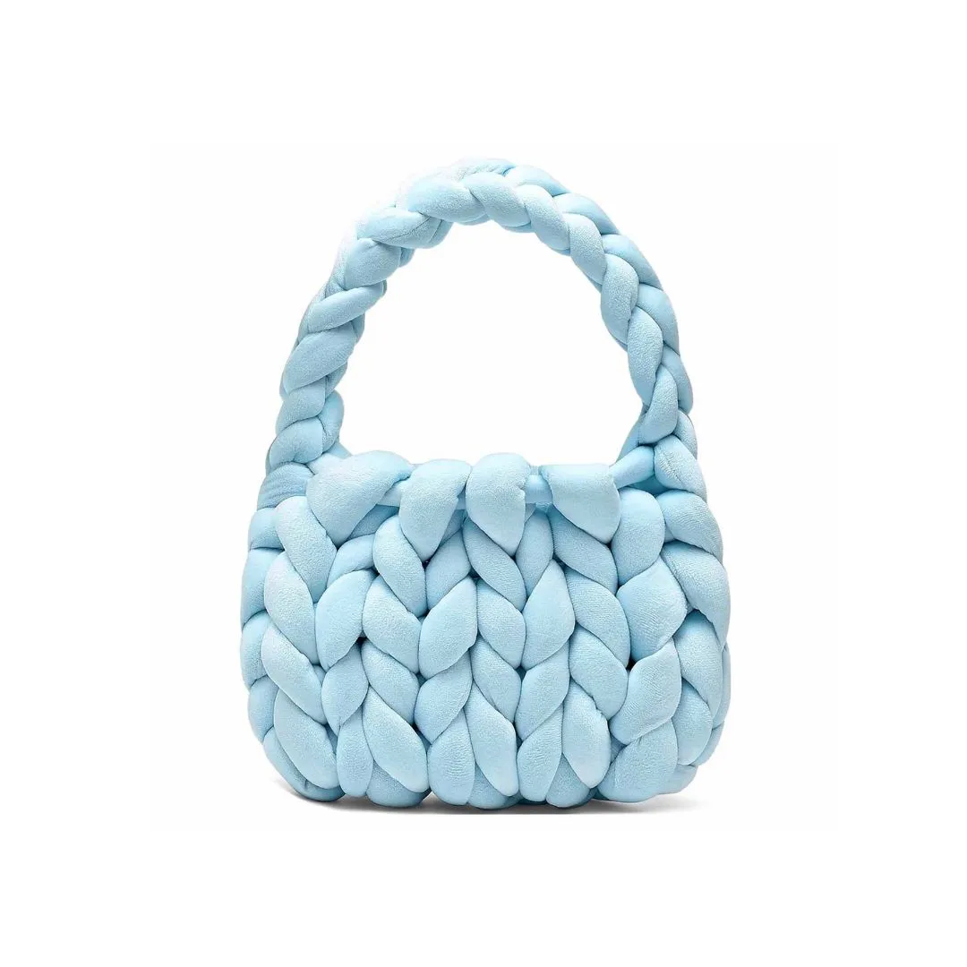Handmayk Velvet Chunky Handbag