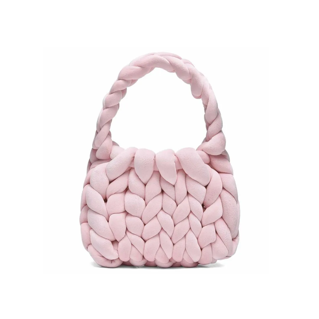 Handmayk Velvet Chunky Handbag
