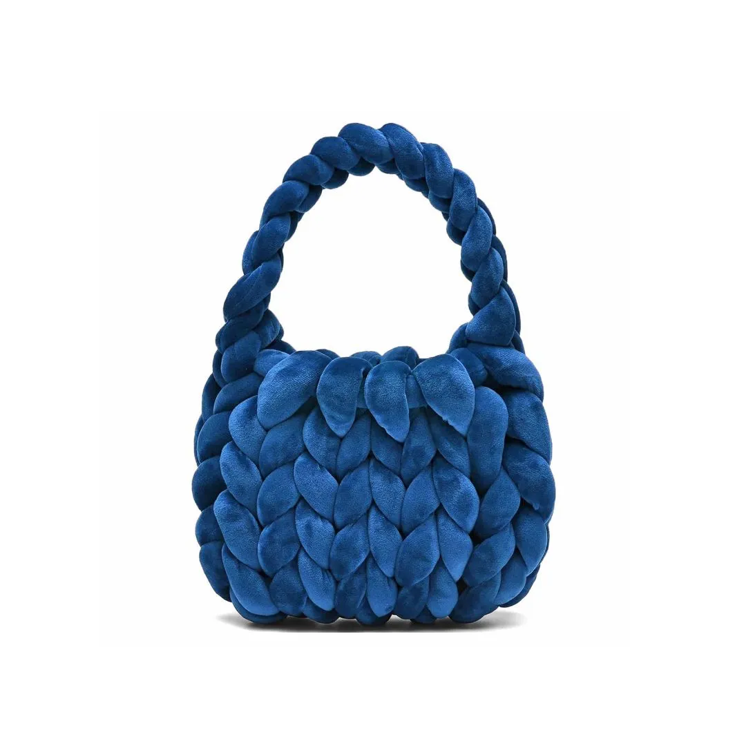 Handmayk Velvet Chunky Handbag