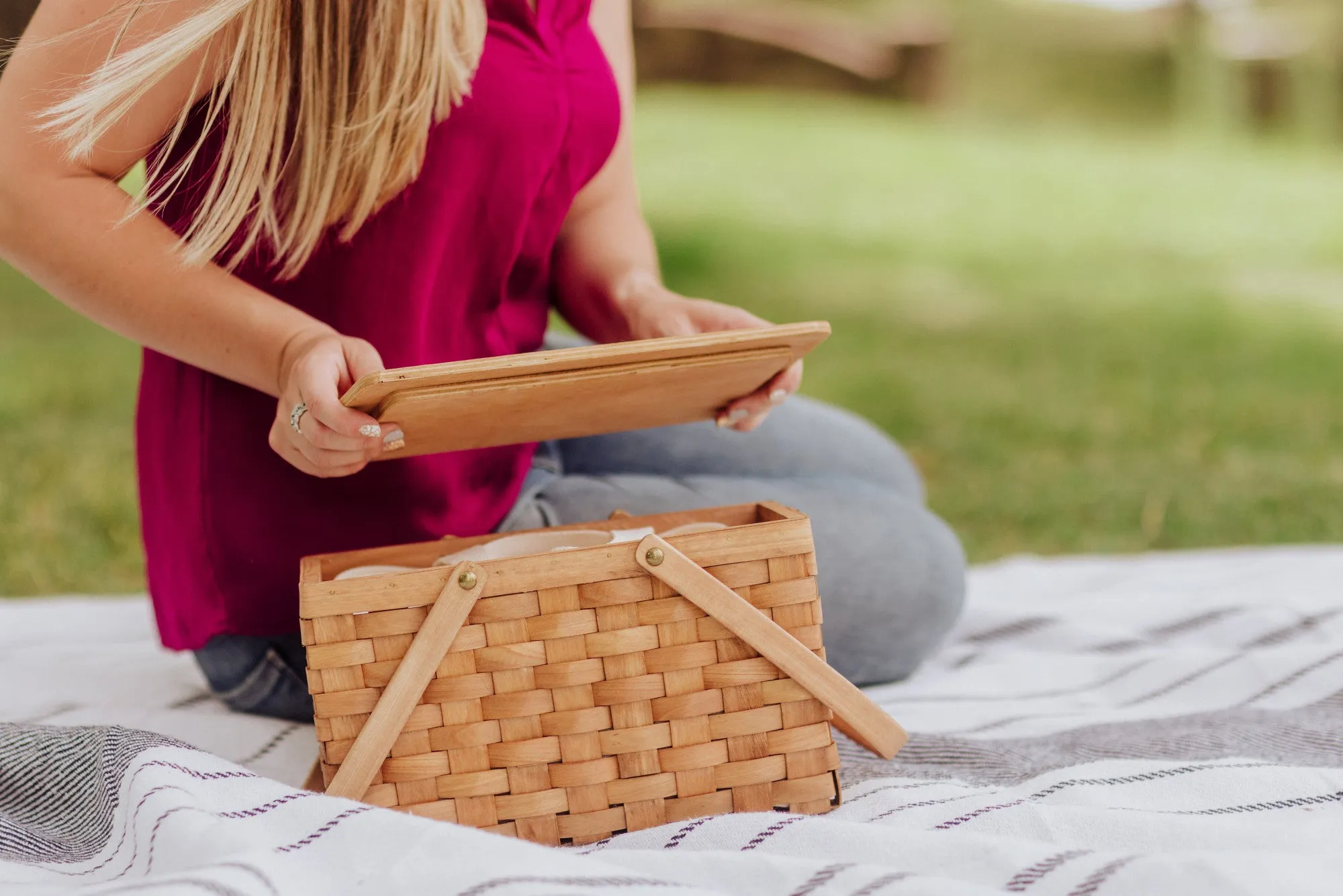 Houston Texans - Poppy Personal Picnic Basket