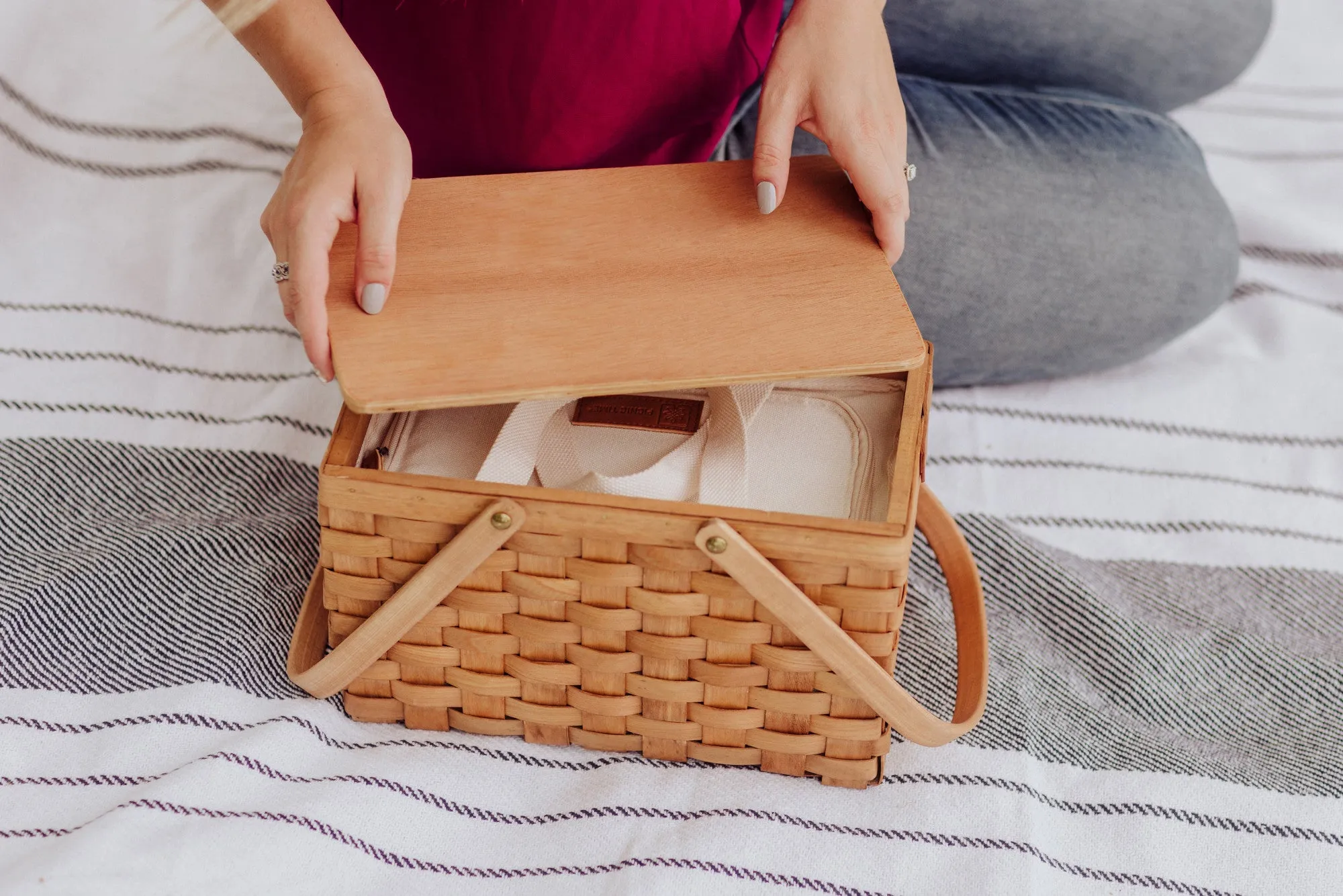 Houston Texans - Poppy Personal Picnic Basket