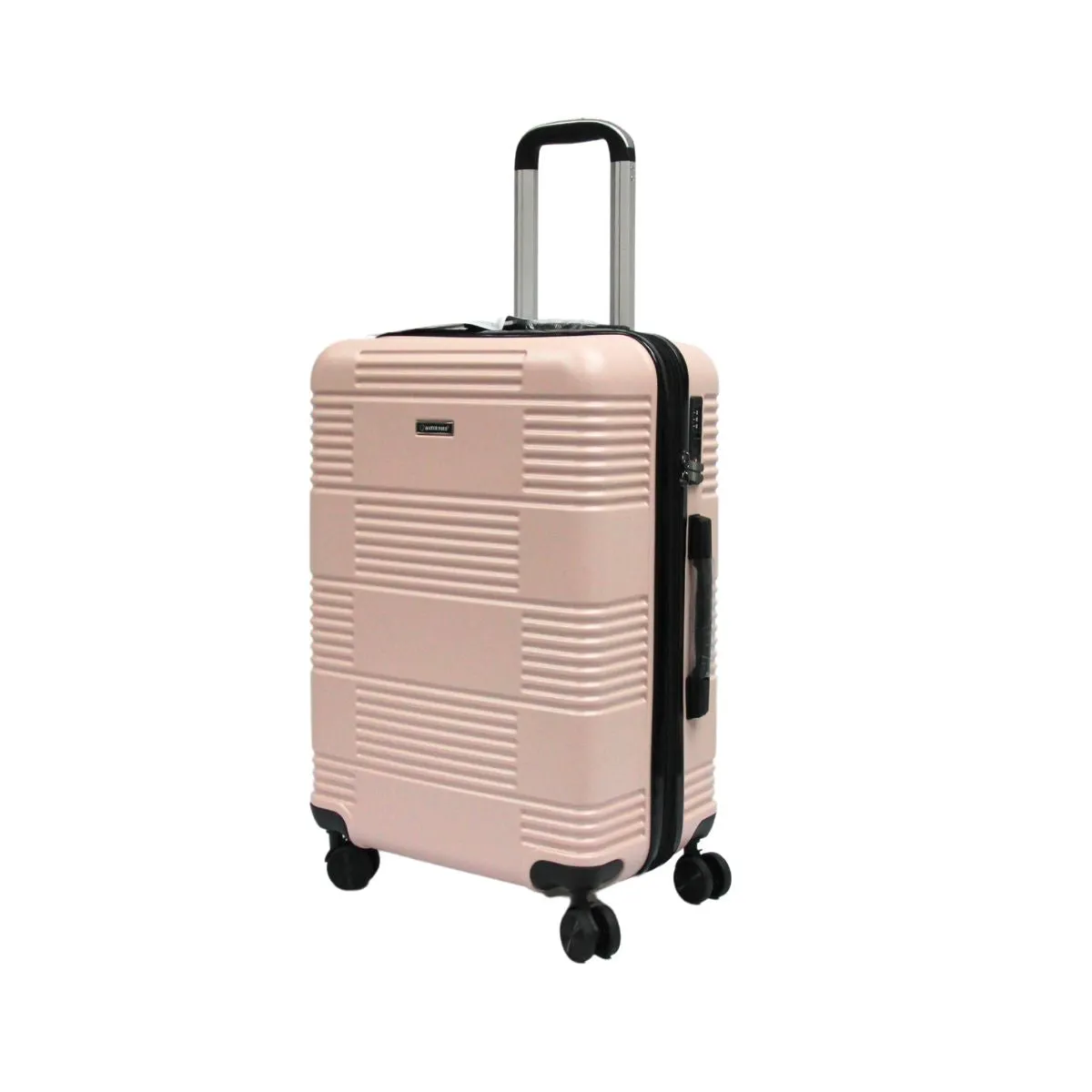 Interlace ABS PC Antitheft Zipper Expandable Luggage with TSA Lock Spinner Wheels