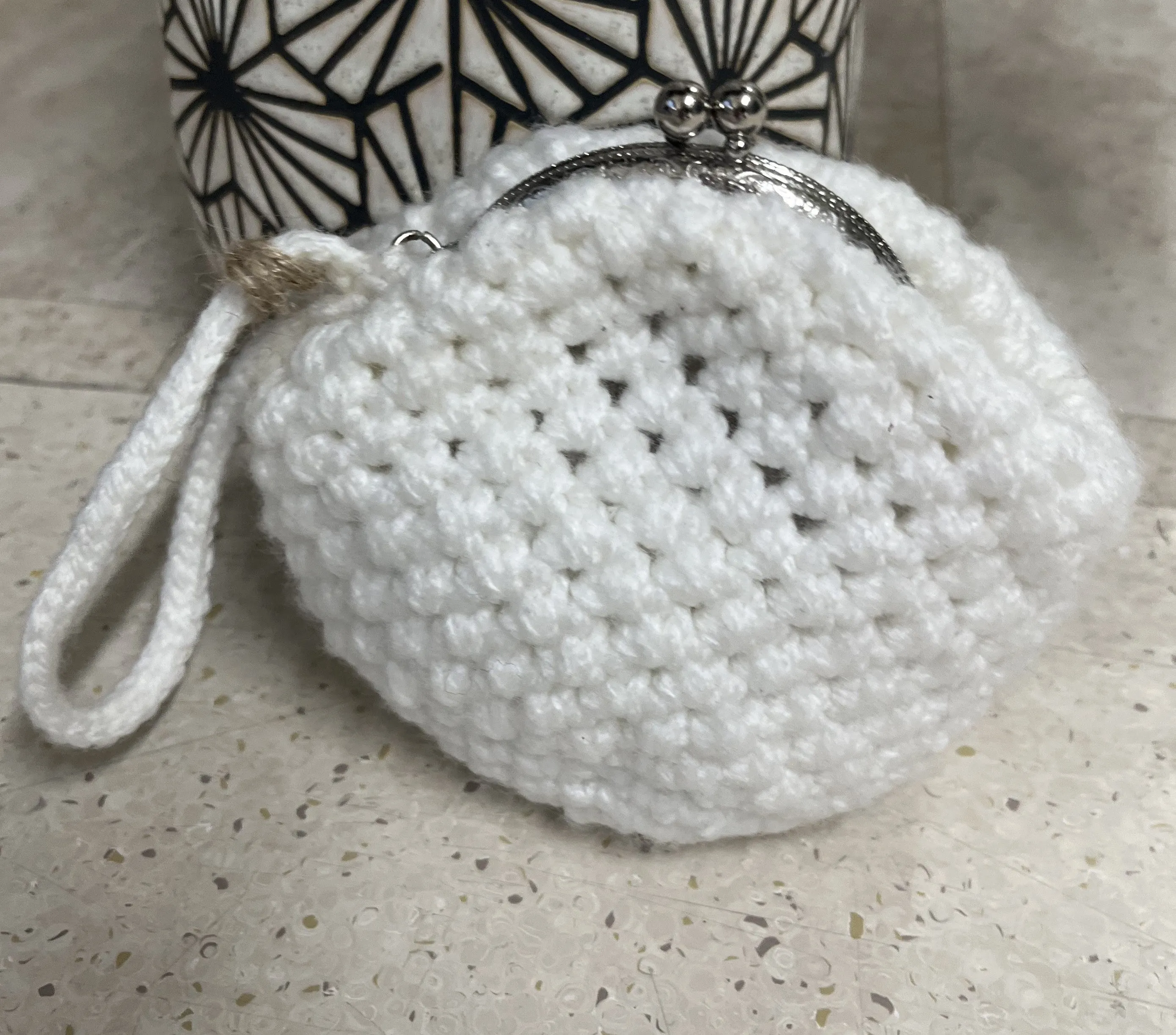 Knitted Hand Pouch, Wallet