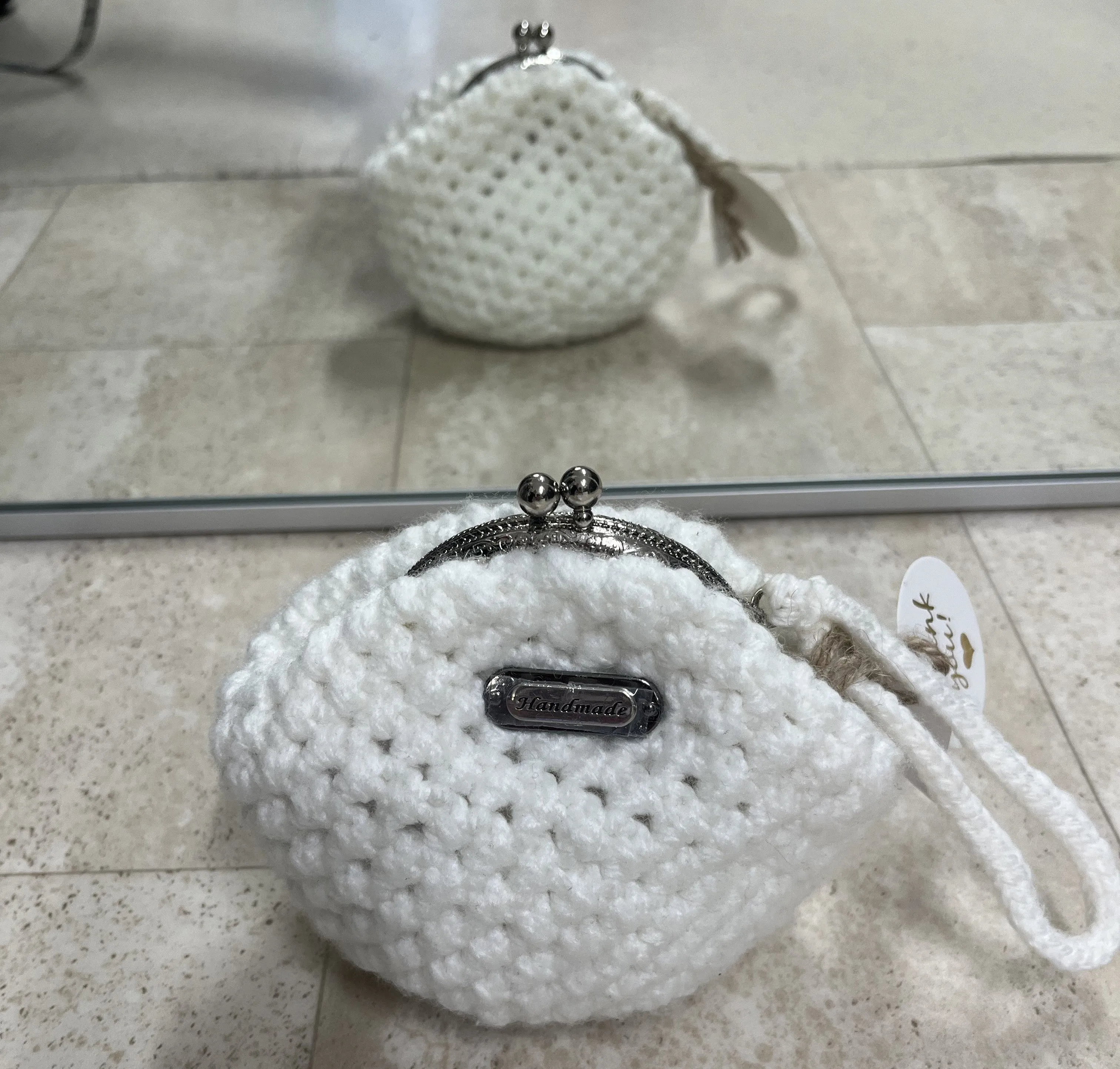 Knitted Hand Pouch, Wallet