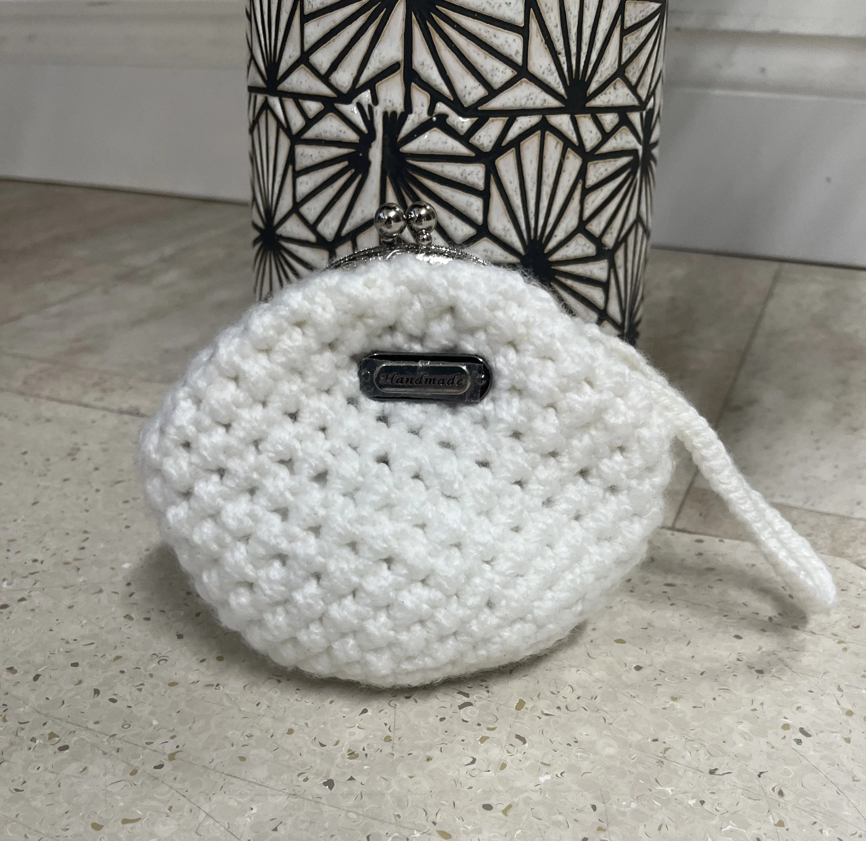 Knitted Hand Pouch, Wallet