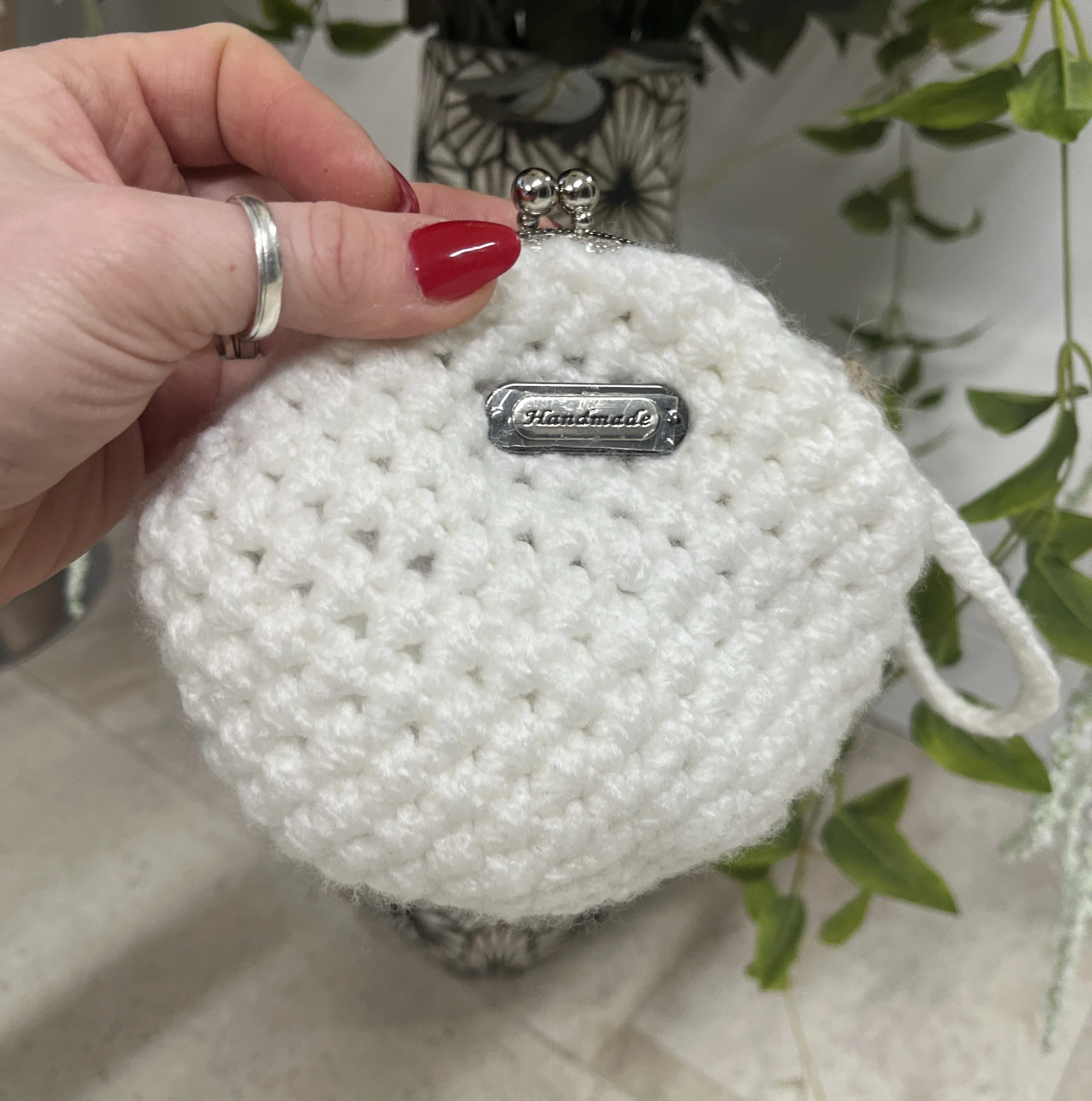 Knitted Hand Pouch, Wallet