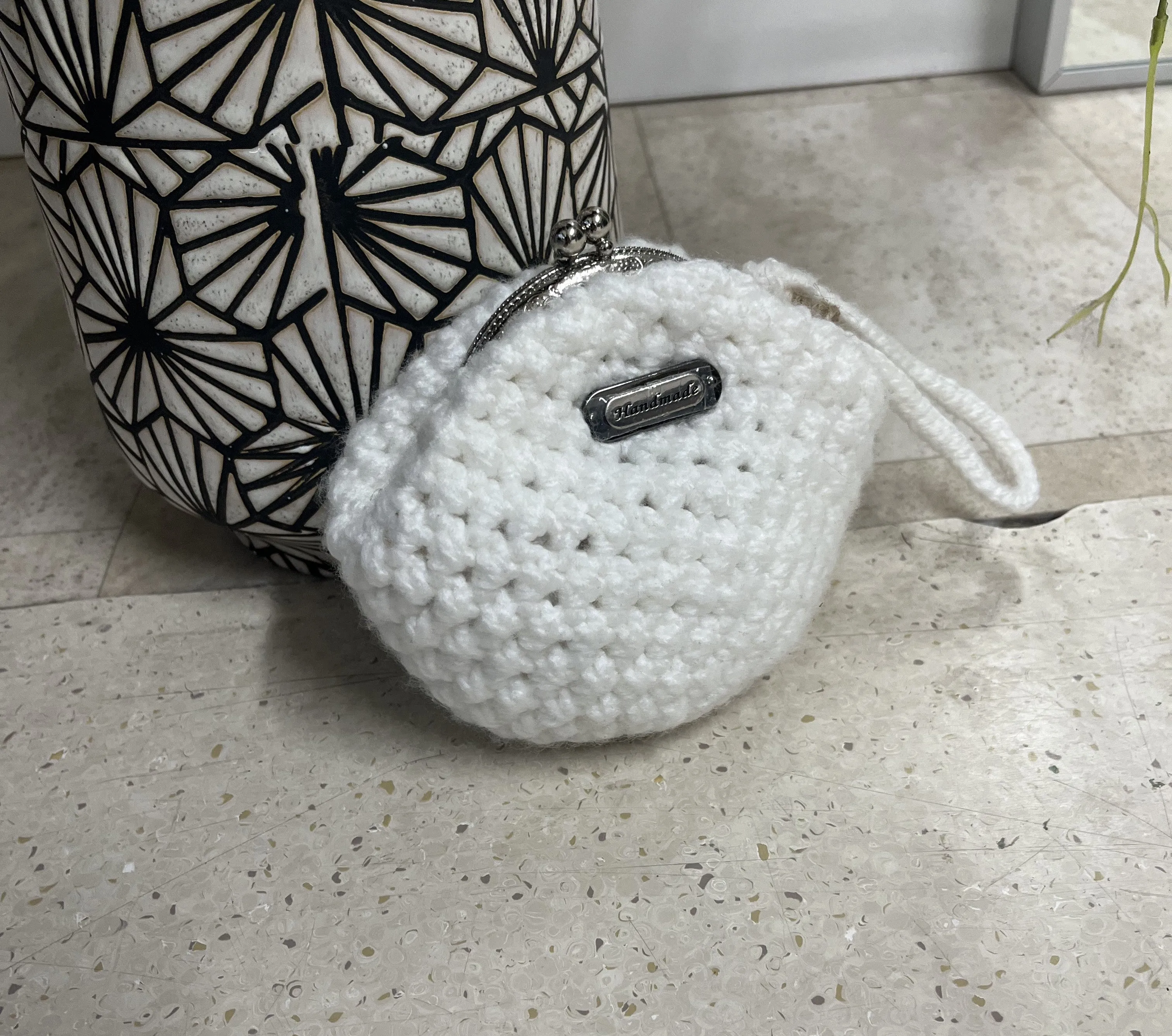 Knitted Hand Pouch, Wallet