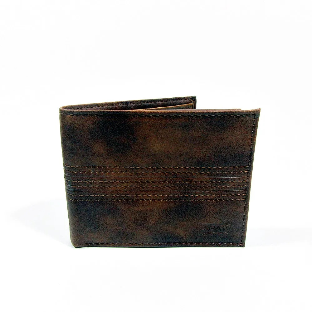Levi'S Wallet Rfid Protection (Genuine Leather)