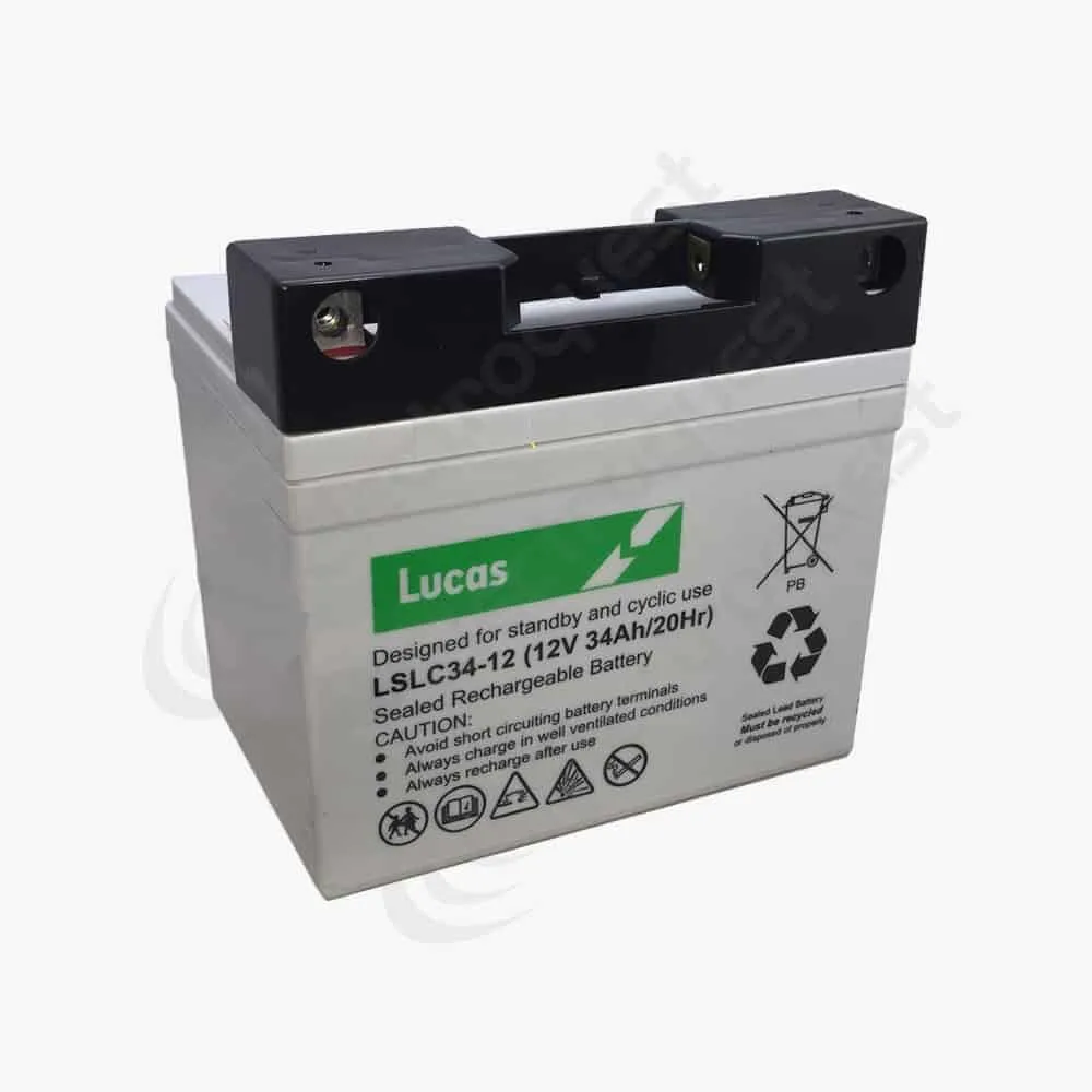 Lucas SLC34 34Ah AGM Golf Battery