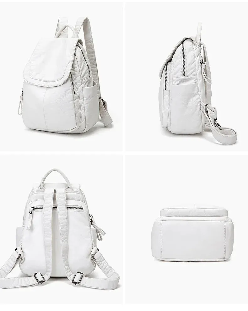 Medea™ Washed Leather Backpack