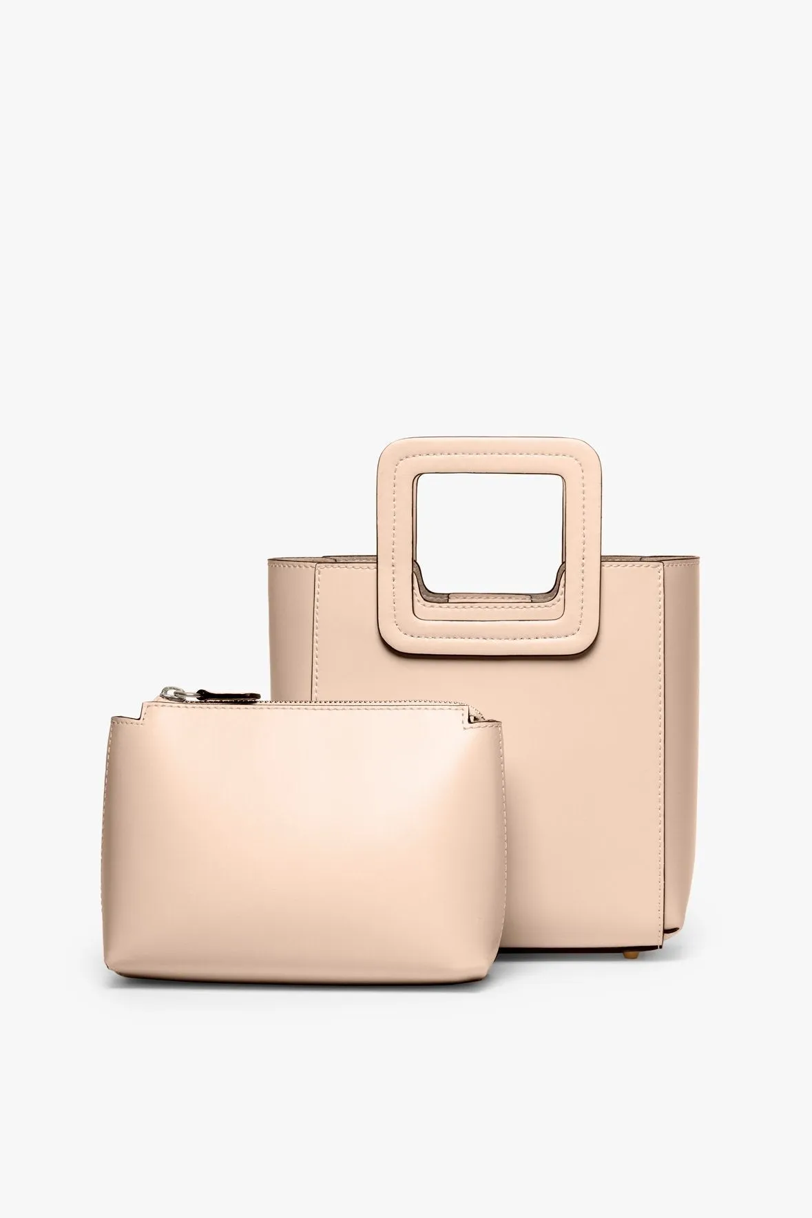 MINI SHIRLEY LEATHER BAG | DUNE