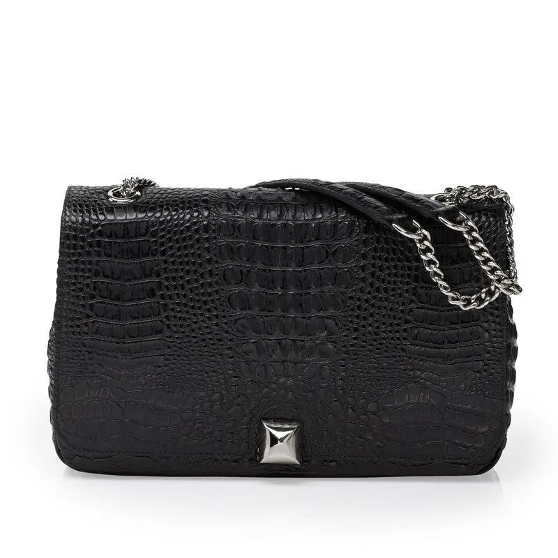 Naomi black silver bag