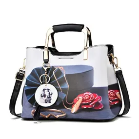 Nevenka Purses and Handbags for Women Top Handle Satchel Shoulder Bags Ladies Leather Totes (7)