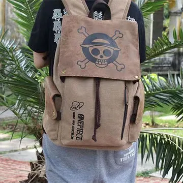 One Piece Canvas Backpack | Otakumise