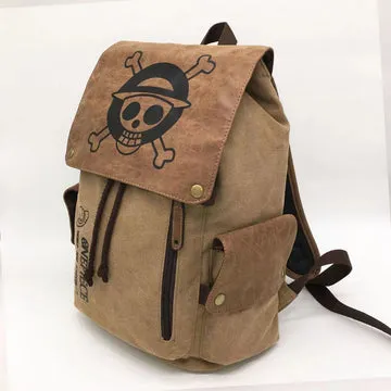 One Piece Canvas Backpack | Otakumise