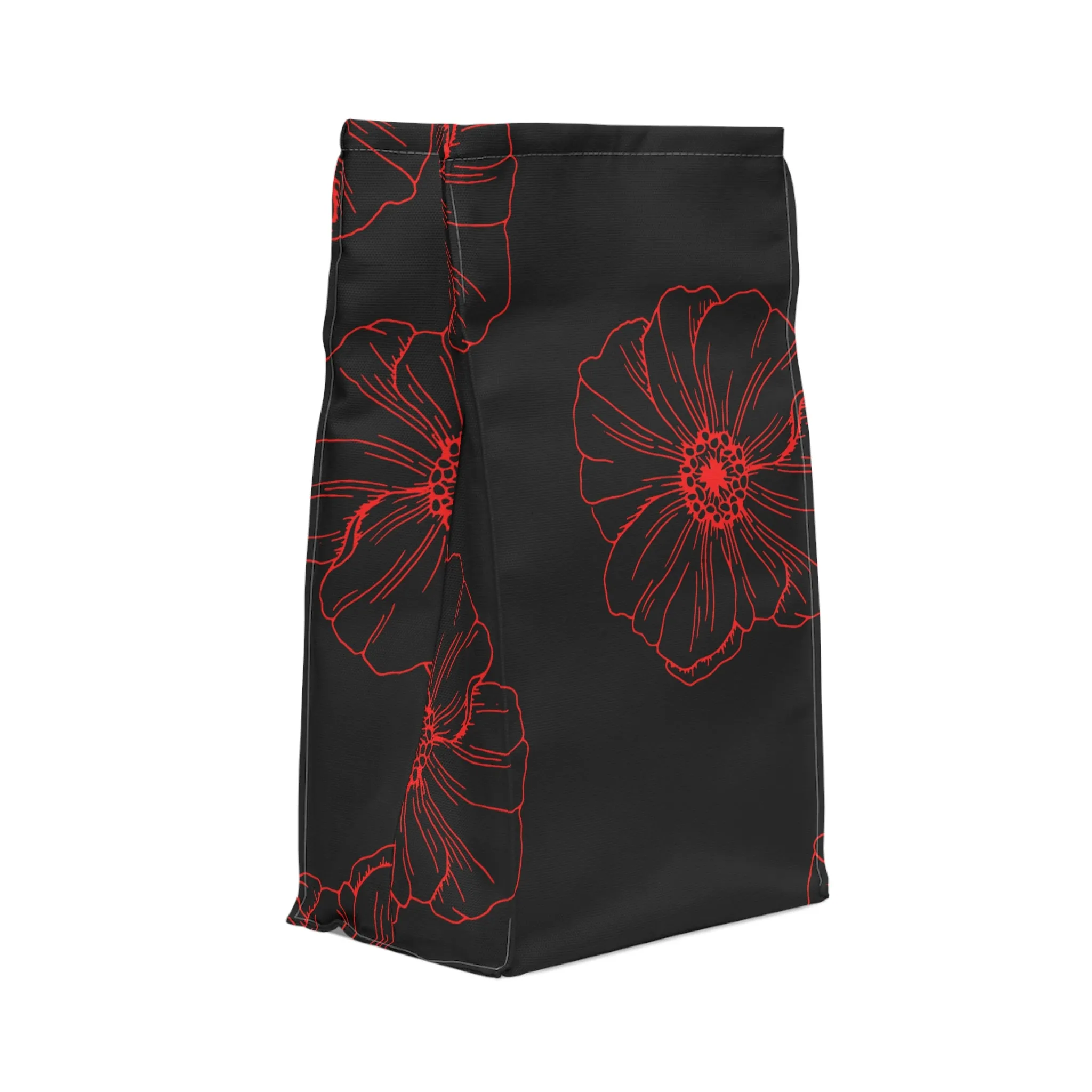 poppy Polyester Lunch Bag