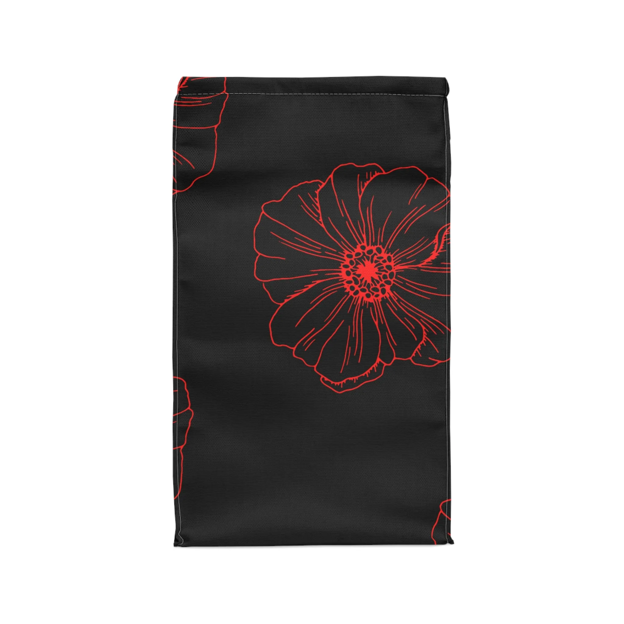 poppy Polyester Lunch Bag
