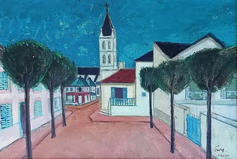 Provincial French Town