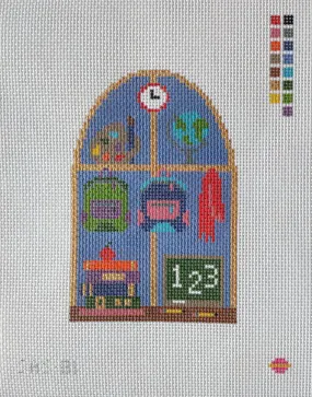Schooltime Skies Canvas