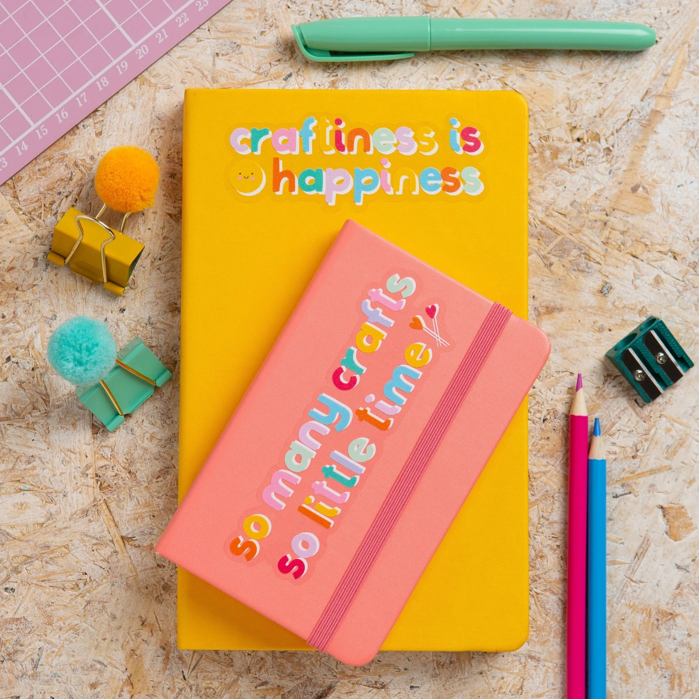 Set of 4 Crafty Stickers