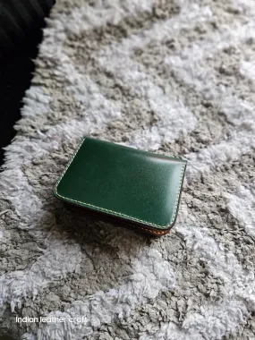 Shell cordovan wallet