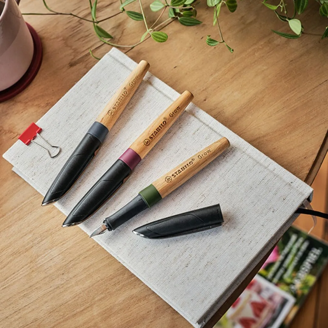 STABILO Grow Fountain Pen Red