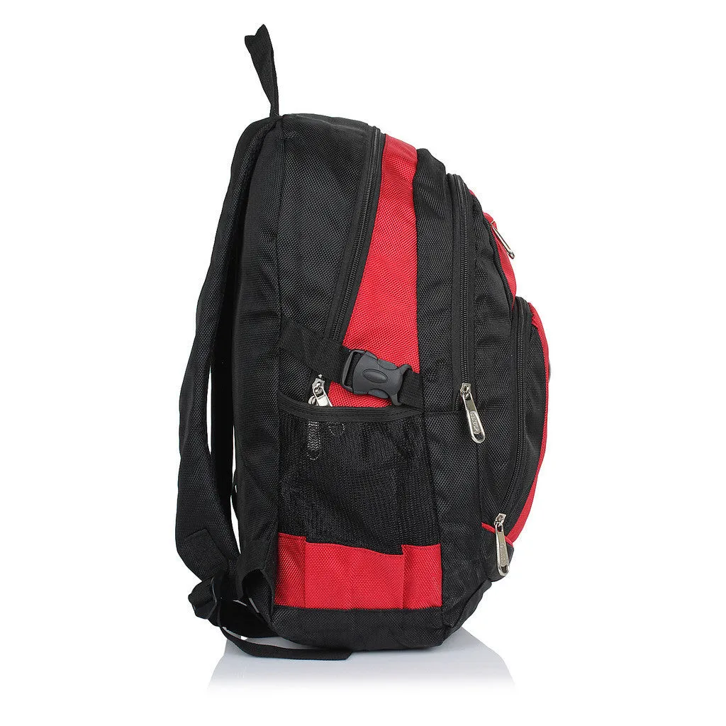 Suntop A65 23 L Backpack(Red and Black)