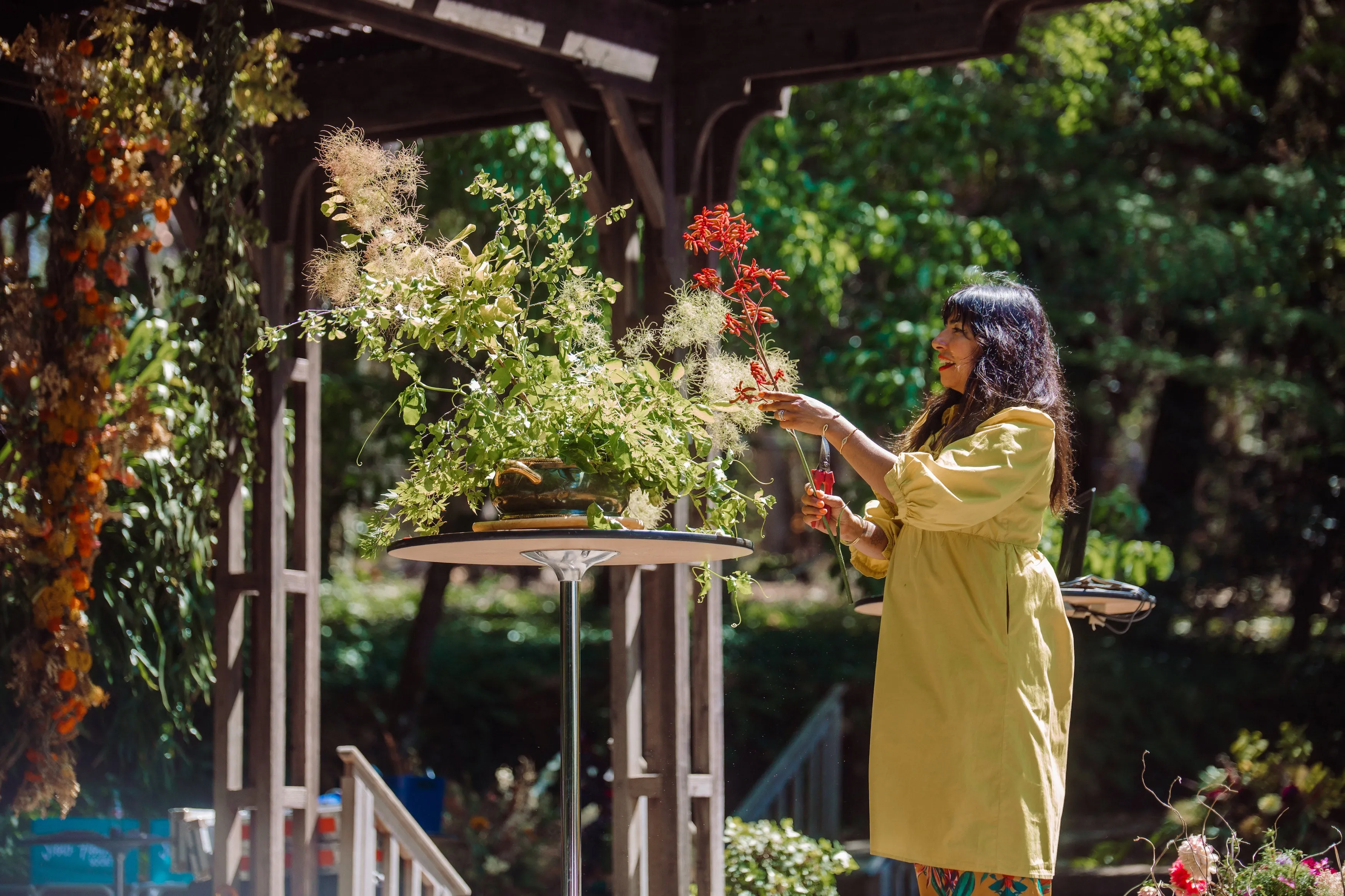 Sustainable Flower School: Vase Arrangements