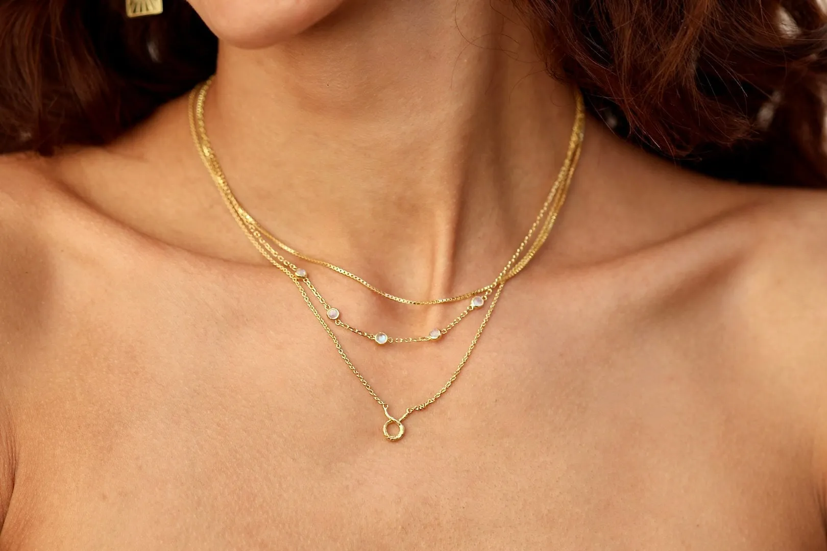 Taurus Gold Vermeil Necklace