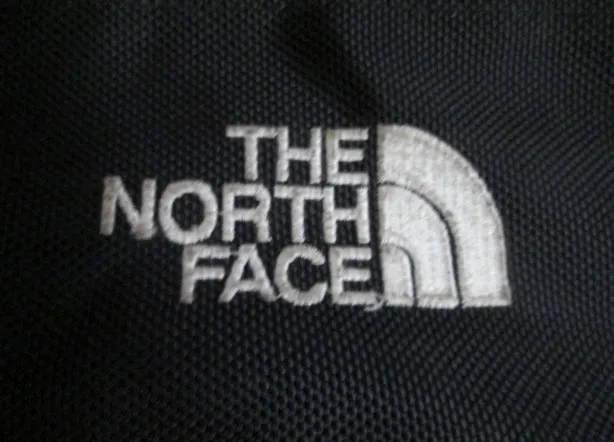 THE NORTH FACE Travel Book Bag Canvas Crossbody Messenger BLACK Man Purse Pockets