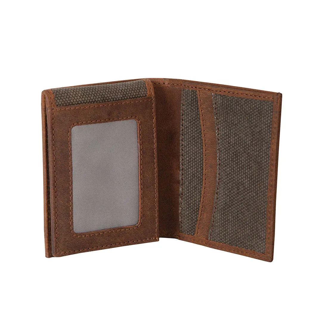 The STS Foreman Canvas Hidden Cash Wallet
