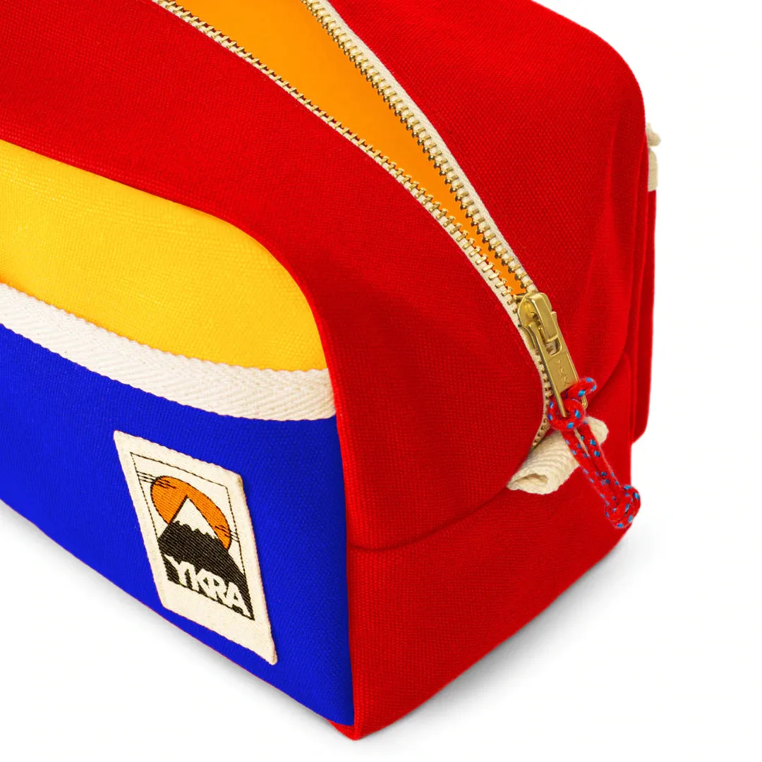 Toilet Bag - Blue Red Yellow