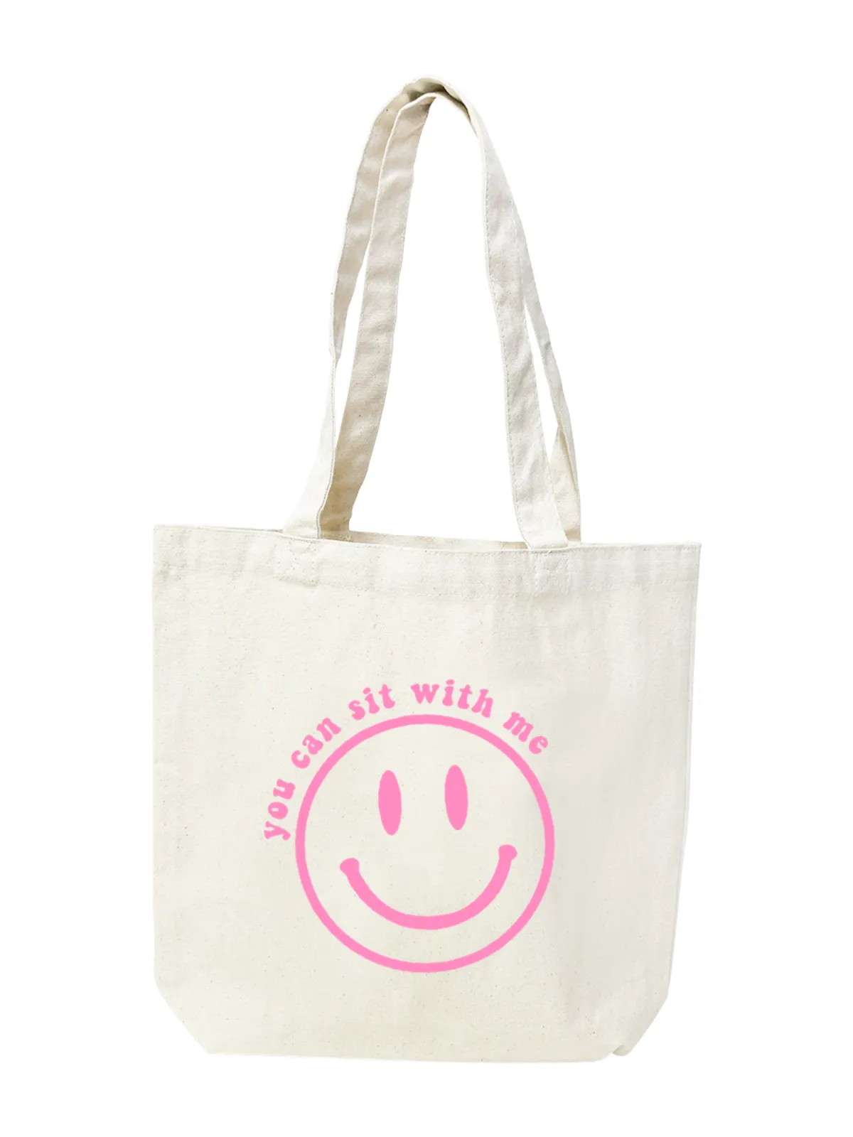 Viv & Lou You Can Sit With Me Small Canvas Tote